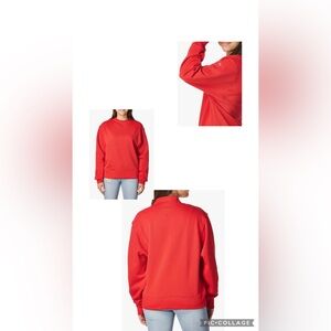 🧘🏽‍♀️ EUC Alo Yoga Women's Freestyle Sweatshirt - Red - Sz Medium